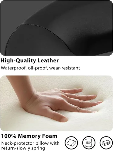 Vista 6 de EBANKU Kit de masaje para la parte superior del colchón, cojín ajustable para reposacabezas de masaje, almohada boca abajo con mesa de masaje