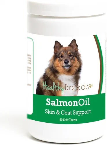 Vista 424 de Healthy Breeds Affenpinscher - Masticables suaves de aceite de salmón, 90