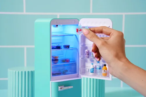 Vista 10 de Mini Brands -Llena el refrigerador Serie 1-1PK Fill The Fridge PLAYSET S1 y 2PK INT Cápsulas S1 Combo