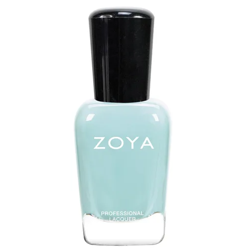 Vista 20 de ZOYA Esmalte de uñas azul y verde azulado, tonos crema de larga duración, Big12Free Vegan