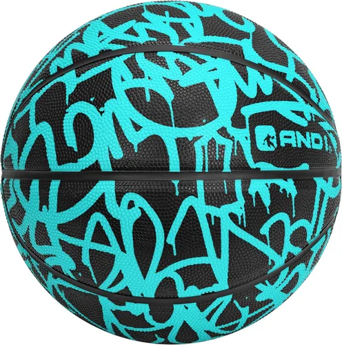 Vista 15 de AND1 Fantom Graffiti - Baloncesto de goma para uso en interiores y exteriores, construcción de canal profundo y durabilidad