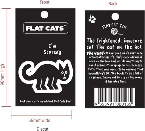 Vista 28 de FCFD Black Cat Enamel Pins Best Cat Brooch and Lapel pins for men and women Black Cat Pins