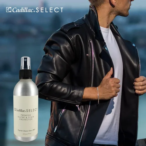 Vista 7 de Cadillac Select Premium - spray repelente al agua y protector antimanchas impermeable para usar en gamuza, piel y nobuck