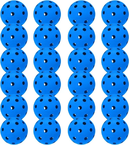 Vista 26 de Paquete de 6 pelotas de pickleball deportivas para exteriores - 40 pelotas de pickleball - Bolas de pickleball de EE. UU. aprobadas por USAPA