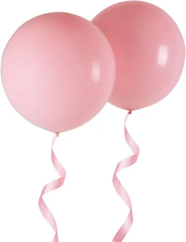 Vista 10 de Globos redondos gigantes de 24 pulgadas, paquete de 10 globos de látex negro para sesiones de fotos, bodas, baby shower, decoraciones de fiesta
