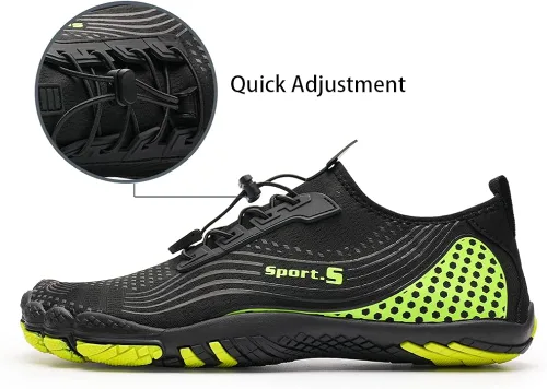 Vista 3 de Zapatos de agua para hombre y mujer descalzos de buceo zapatos de natación para deportes acuáticos antideslizantes zapatos acuáticos para piscina