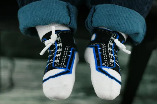 Vista 8 de Baby Boy Socks-Look Like Shoes-Anti-slip-Cotton-Gift Package