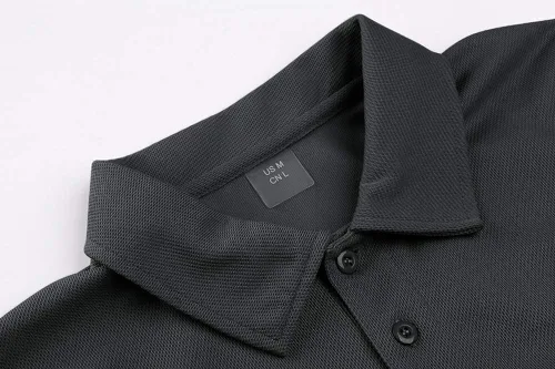 Vista 2 de Camiseta de cuello polo táctica Tacvasen para hombre diseño de manga larga y corta para deportes y uso al aire libre