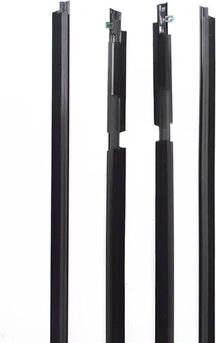 Vista 5 de 4 piezas de repuesto de sello de ventana negro para Land Cruiser Prado y GX470 2003-2009