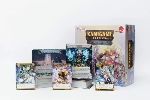 Vista 4 de Japanime Games Batallas Kamigami: Batalla de los Nueve Reinos Elige a tu Dios/Diosa favorita y lucha por tu panteón favorito Juego de cartas