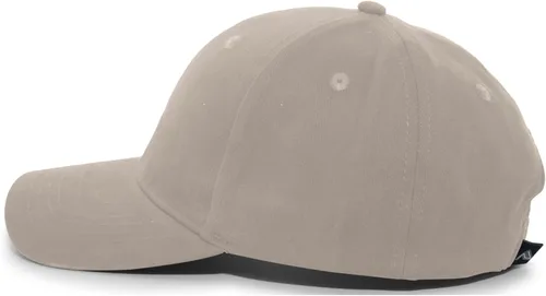 Vista 4 de North Dakota Walleye Fishing Hat 701 Código de área Caqui