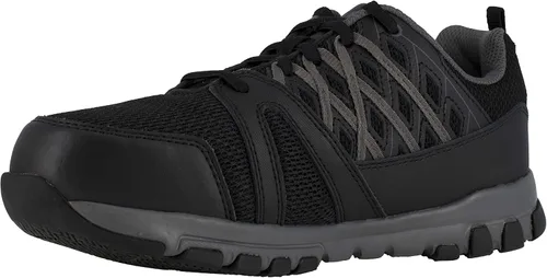 Vista 10 de Reebok Mens Sublite Safety Toe Athletic Work Shoe Industrial Construction