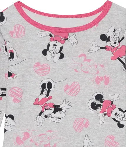 Vista 7 de Disney Girls' Minnie Mouse 2-Piece Snug-Fit Cotton Pajamas Set