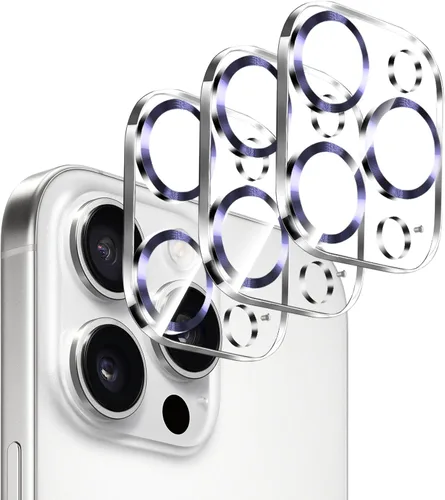Vista 85 de Dengduoduo Paquete de 3 protectores de lente de cámara de vidrio templado para iPhone 15 de 6.1 pulgadas y para iPhone 15 Plus de 6.7 pulgadas