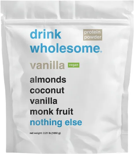Vista 8 de Bebida saludable de proteína de almendra de chocolate en polvo para estómagos sensibles Vegan, Plant-Based For GERD, IBS No Bloating, No