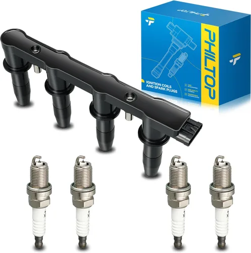 Vista 54 de PHILTOP UC15 Paquetes de Bobina de Encendido Compatibles con Volkswagen 1951-1953 1965 1967-1979 Beetle, 1971-1979 Super Beetle, MG 1962-1974 MGB