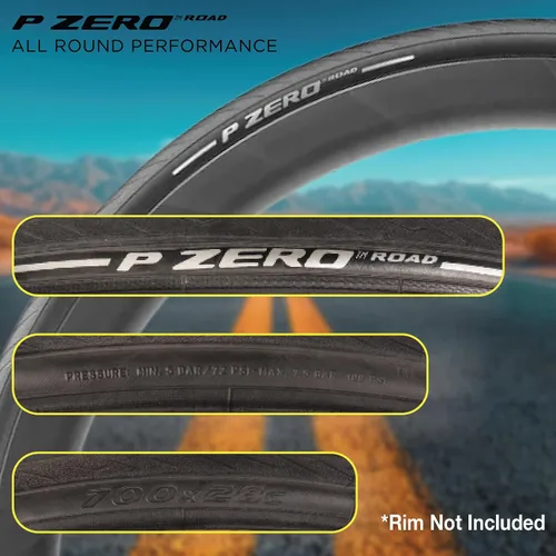 Vista 2 de PIRELLI P Zero Road 24-622 Black Folding Tire