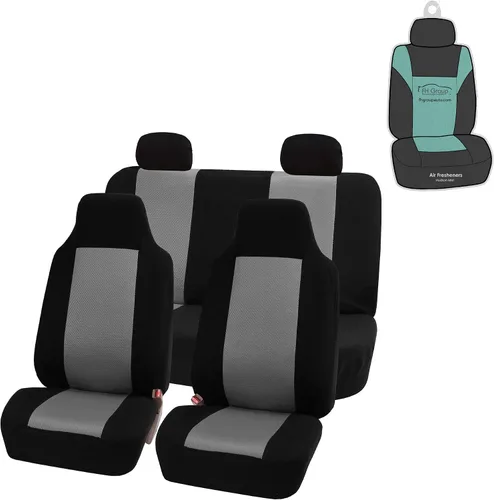 Vista 17 de Juego completo de fundas para asientos clásicas FH-FB102114. Dispensador de pañuelos para viajes en auto, apto para la mayoría de coches, camiones