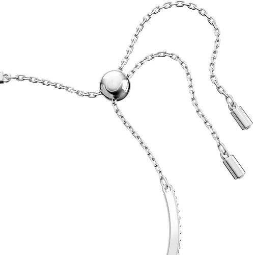 Vista 3 de Swarovski Iconic Swan Crystal Necklace, Earrings, Bracelet Jewelry Collection, Clear Crystals on a Rhodium Tone Finish