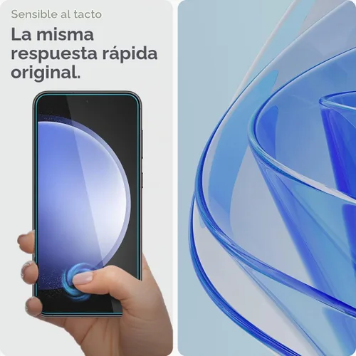 Vista 4 de Spigen GlasTR AlignMaster - Protector de pantalla de vidrio templado para Galaxy S23 FE