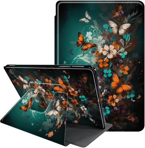 Vista 26 de Funda para Samsung Galaxy Tab A8 de 10.5 pulgadas 2022-360 grados giratoria multiángulo de visión protectora con apagado y encendido automático