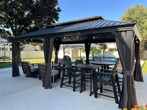 Vista 19 de Purple leaf - Gazebo para exteriores.