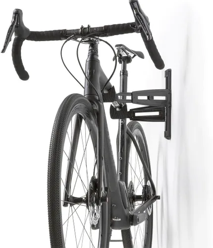 Vista 2 de Feedback Sports Aleación de acero Velo Wall 2D Bike Storage Rack (negro)