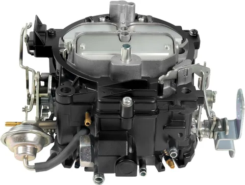 Vista 8 de Carburador Rochester Quadrajet de 4 barriles reemplazable para motores Chevy 350 327 427 454 SBC v8 en camiones y autos 1966-1973, para Corvette