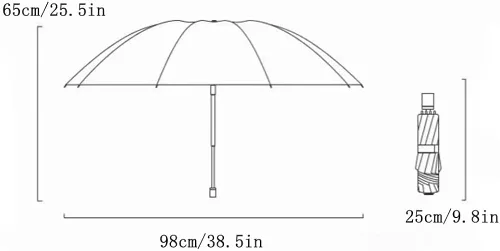 Vista 2 de Folding Umbrella Travel Umbrella Folding UV Protection Lace Lace Sun Umbrella Ladies Girl Sunshade Lace Decorative Butterfly Lace Printed Sunshade
