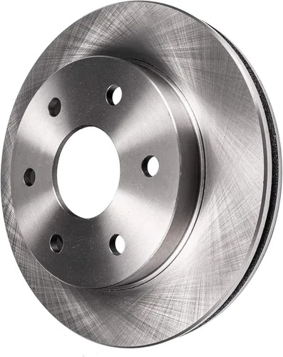 Vista 440 de Detroit Axle - Rotores de freno delantero para 04-13 Mazda 3 Rotores de frenos de disco 06-15 Mazda 5 Reemplazo: Rotor regular delantero de 11.81