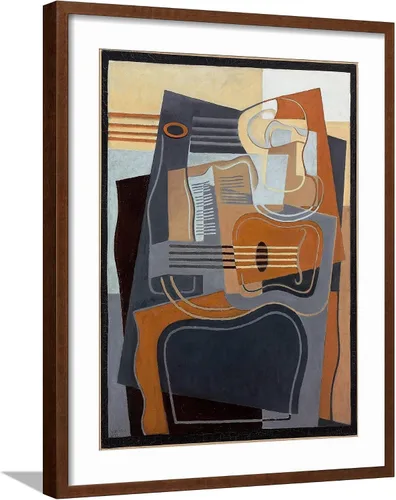 Vista 6 de ART Wall Giclee Print Le Gueridon, 1922 (Oil on Canvas) on Black Frame by Juan Gris, 12x16 Marco negro
