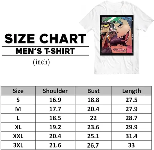 Vista 2 de Camisas de manga corta para hombre y mujer con cuello redondo y gráfico de algodón, color negro