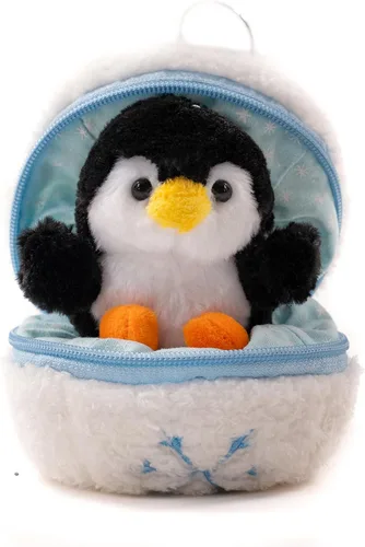 Vista 10 de Plushland Bola de Nieve Animal de Peluche con Cremallera Animales de Peluche Lindos Surtido de Juguetes Blandos para Novia, Familiares y Amigos