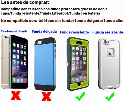 Vista 2 de Funda para iPhone 16 Plus, 16 Pro Max, iPhone 15 Plus 15 Pro Max, 14 Plus 14 Pro Max, 13 Pro Max, 12 Pro Max, funda para cinturón de 12 Pro Max