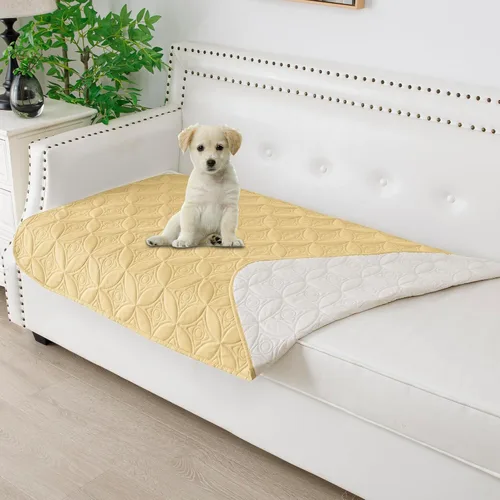 Vista 26 de Manta impermeable para perro, 30 x 30 pulgadas, fundas de sofá para mascotas pequeñas para sofá, silla, cama, protector de muebles de perros