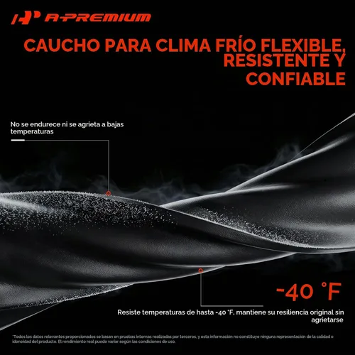 Vista 5 de A-Premium Conjunto de manguera de línea de descarga de A/C compatible