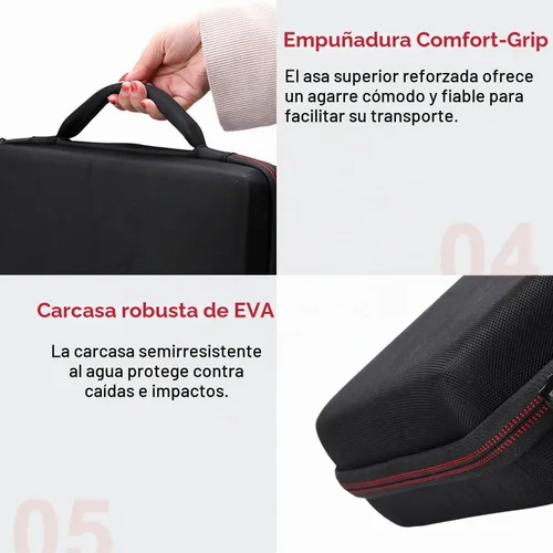 Vista 4 de LTGEM - Funda para controlador de DJ Hercules DJControl Inpulse 200 / DJControl Inpulse 200 MK2 - Bolsa de transporte protectora de viaje