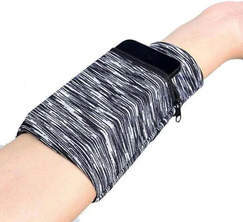 Vista 4 de 3 unids ligero brazalete de teléfono bolsa deportiva correa de brazo para correr soporte de teléfono funda para teléfono (1)