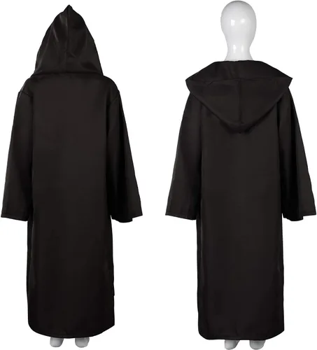 Vista 2 de Jila Disfraz gótico de caballero para hombre, disfraz de Halloween, disfraz de cosplay