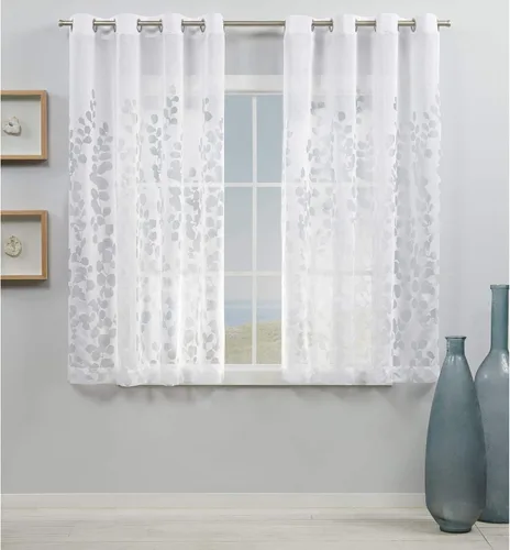 Vista 8 de Par de paneles de cortinas Wilshire Sheer de Exclusive Home Curtains para ventanas