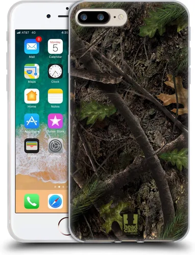 Vista 125 de Head Case Designs Deer UV Killer - Funda de gel suave para caza de camuflaje compatible con Apple iPhone 7 Plus/iPhone 8 Plus