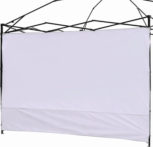Vista 12 de Canopy Sunwall - Tienda de campaña para kioscos de pared lateral de 10 x 10