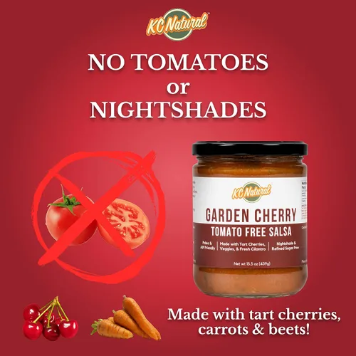 Vista 7 de KC Natural - Salsa sin tomate cherry de jardín - Sin sombreado - Apto para paleo y AIP - 15.5 oz