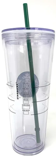 Vista 3 de Starbucks Vaso de plástico para bebidas frías (24 onzas líquidas)