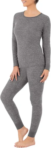 Vista 7 de Fruit of the Loom Set térmico premium de micro gofres para mujer