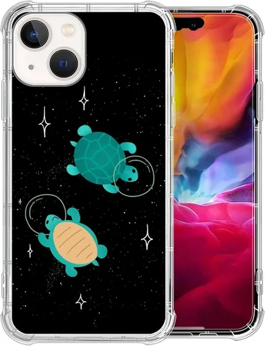 Vista 38 de CARLOCA Funda compatible con iPhone 7 Plus para niña, transparente con increíble diseño de nebulosa espacial, diseño de plástico a prueba de golpes