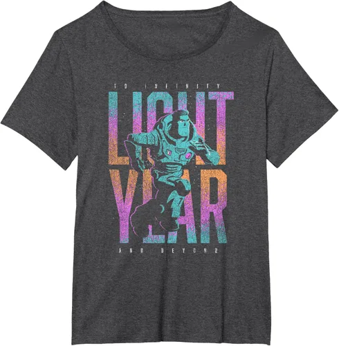 Vista 23 de Disney Pixar Lightyear Buzz Lightyear To Infinity And Beyond Camiseta, Negro