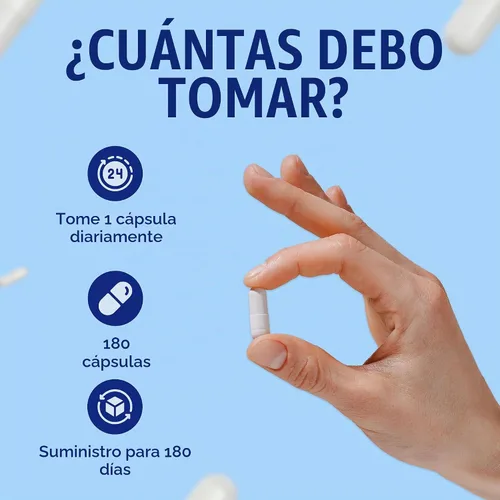 Vista 8 de Suplemento de berberina de fácil absorción de 500 mg Suplemento nutricional a base de hierbas GLP-1 con berberina 500 mg Ayuda a mantener un