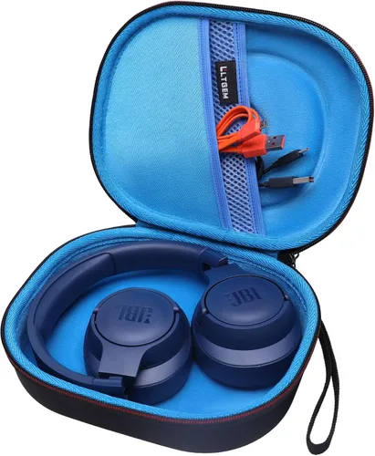 Vista 13 de Funda para auriculares JBL Tune 780NC/770NC/530BT/730BT/720BT/670NC 1. Exterior negro + gris