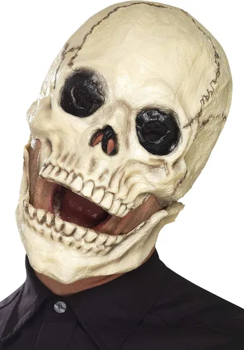 Vista 2 de Totenkopf-Maske aus Schaumgummi